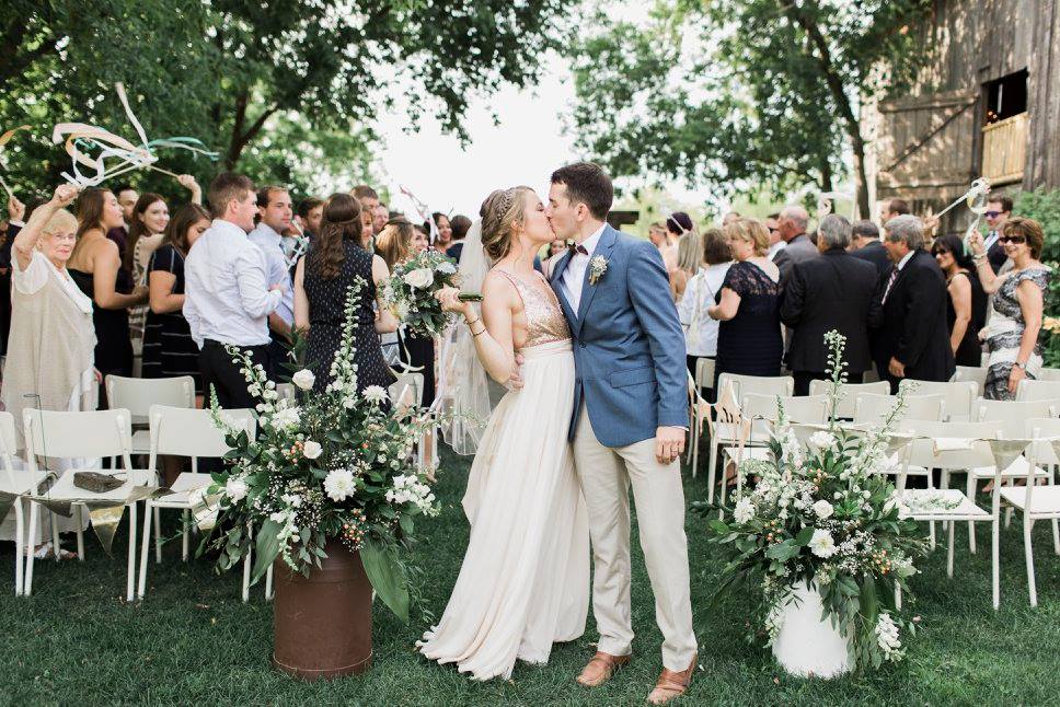 We’re lovin it! A & J’s July Wedding